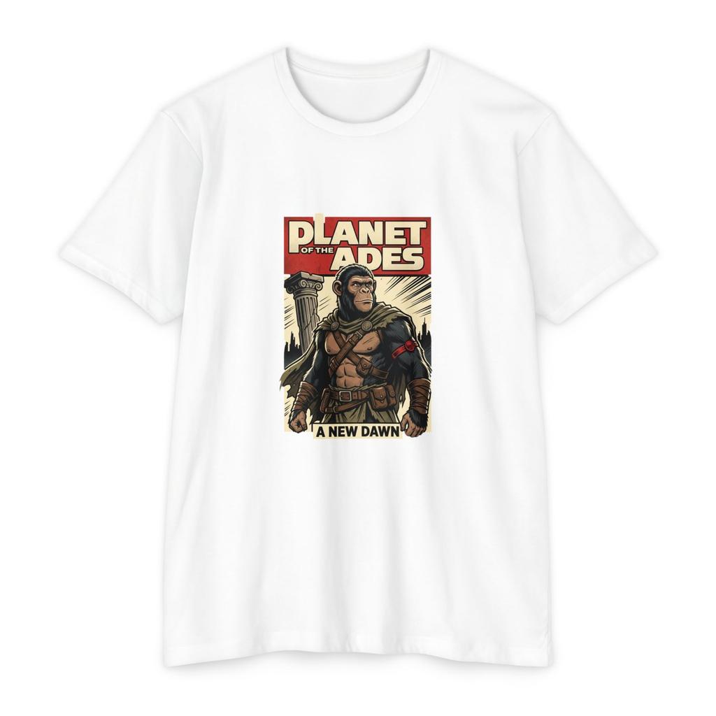 Planet of the Apes Comic Poster T-Shirt | A New Dawn
