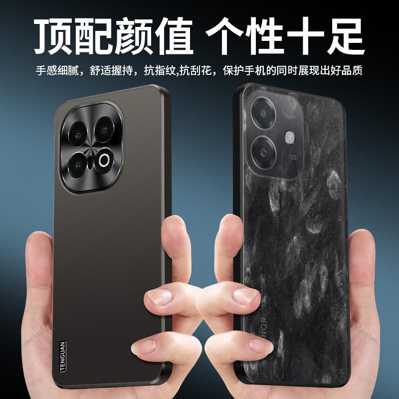 Applicable to iQOO11 mobile phone case, new advanced sense micro-matte metal lens, simple all-inclusive anti-drop case, men