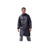 Nike Chaqueta de Algodón Cálida de Largo Medio con Capucha de Color Sólido para Hombre Ropa Exterior Azul Oscuro CW6767-451