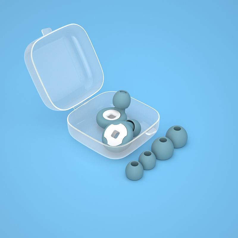 Noise-cancelling Earplugs, Airplane Travel, Ring-shaped Silicone Combination Earplugs, Have A Good Sleep Noise Reduction Effect