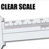 1pc Car Stainless Steel Wheel Thickness Measuring Ruler Tool 0-30/0-60mm Tyre Tire Tread Depth Digital Gauge Auto Accessories