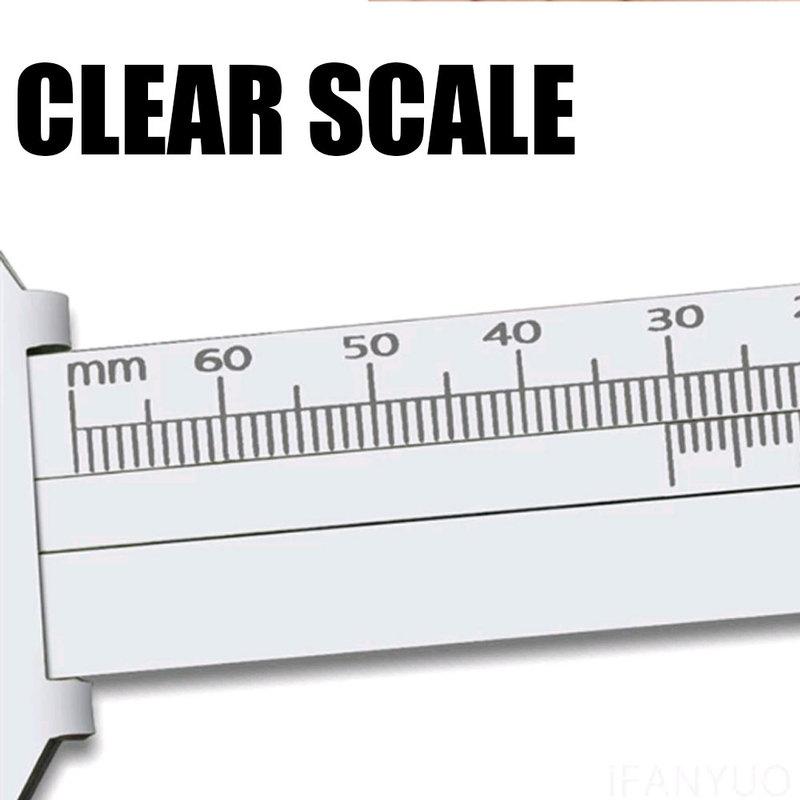 1pc Car Stainless Steel Wheel Thickness Measuring Ruler Tool 0-30/0-60mm Tyre Tire Tread Depth Digital Gauge Auto Accessories