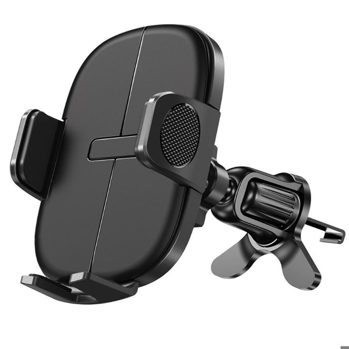Support Téléphone Voiture Universel, Rotation 360° Réglable Ajustable Stable - Noir