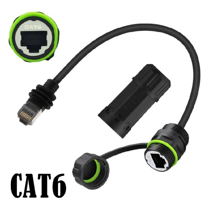 RJ45 Networking Cable Adapter For Gen3 Extension Connection Waterproof Industrial Outdoor Ethernet Cable Extension