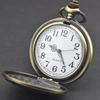 Classic Western Riding Cowboy Horse Quartz Pocket Watch Retro Men's Women's Necklace Pendant Gift