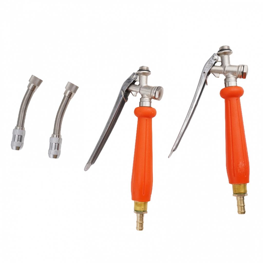 Zoll Messing Widerhaken Sprüher Ersatzsprüher Orange