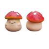 Mushroom Cute Whimsical Artful Resin Decoration For Captivating Garden Decor Table