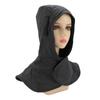 Welding Hood Flame Retardant Cotton Welding Cover with Neck Shoulder Drape Full Head Neck Protection for Men Women Gray