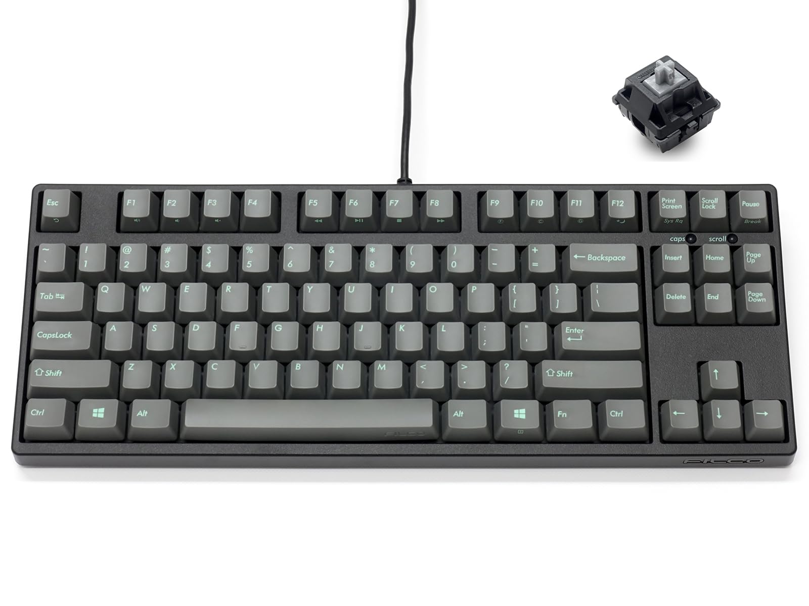 

FILCO Majestouch SGK CHERRY MX Speed Silver Axis Tenkeyless English layout 87 keys Equipped with PBT molded sky gray keycap Compatible with rollover