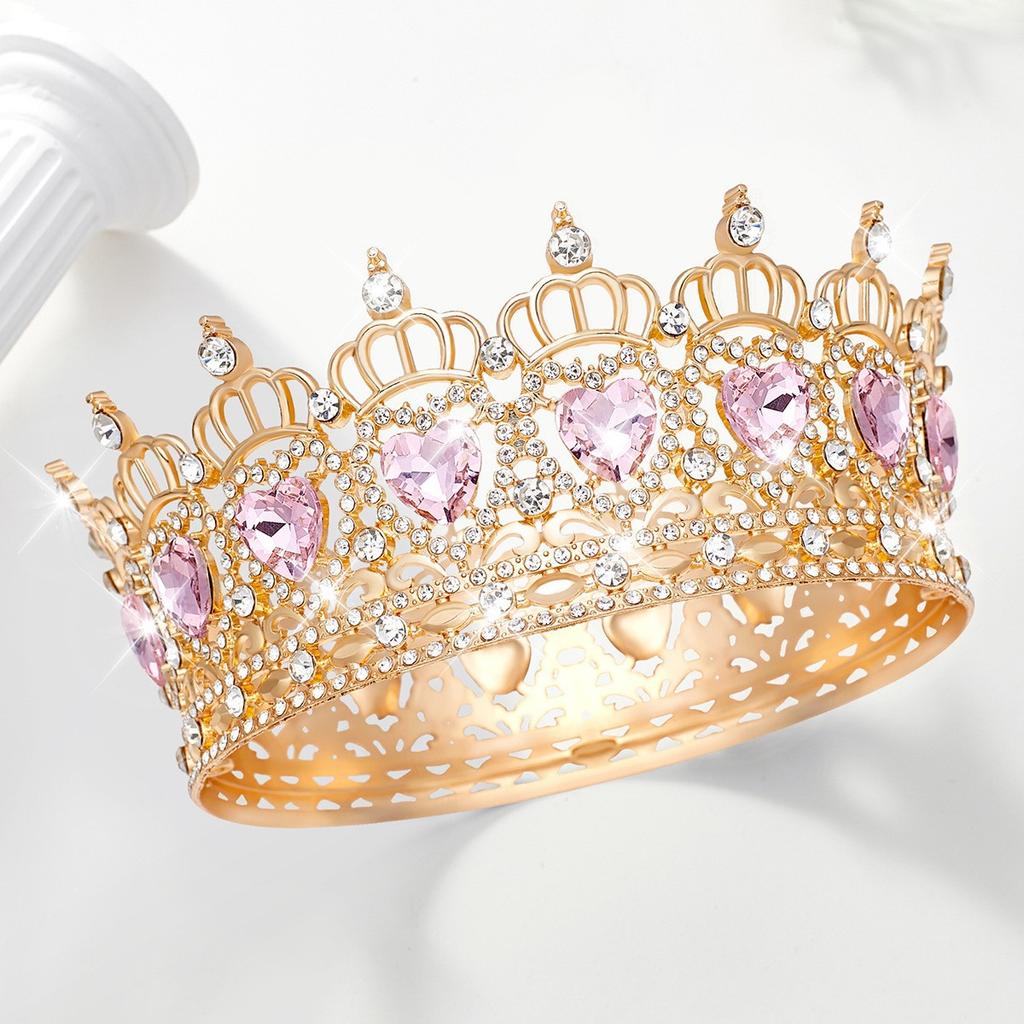 Bridal Headpiece Round Crown Vintage Selection Beauty Crown Wedding Season