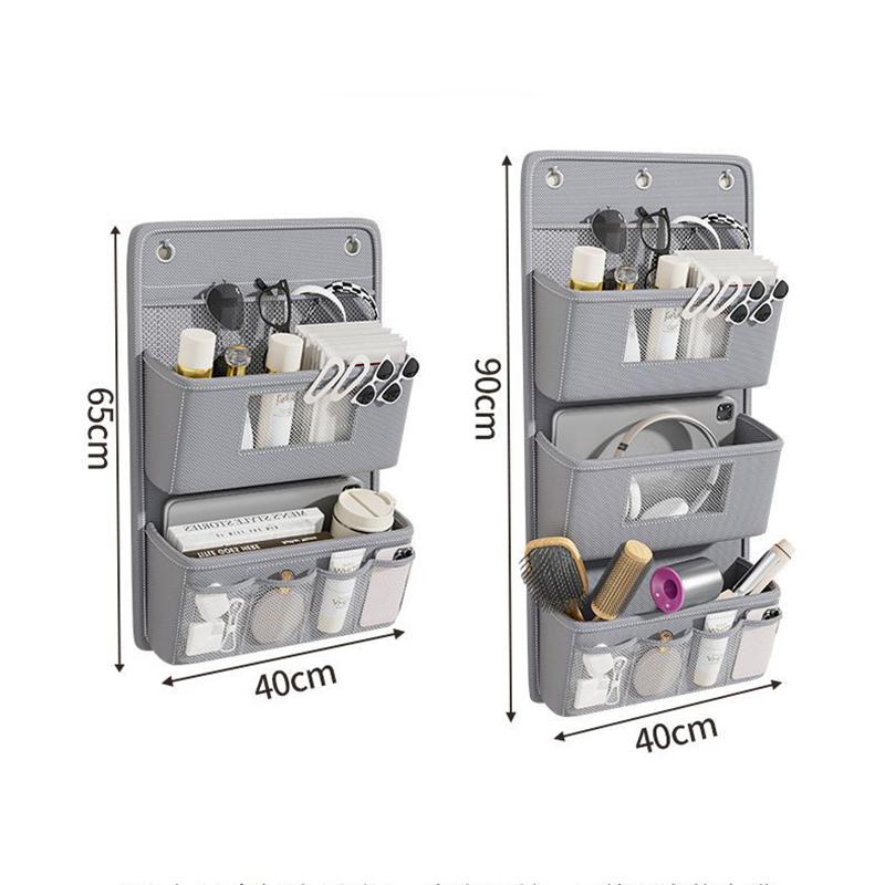 Hängender Aufbewahrungsorganizer Oxford-Gewebe Wandmontierter Organizer Bohrfreie Installation Unterwäsche Socken Organizer Zuhause Wohnheim Schrank Aufbewahrungstasche