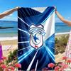 Cardiff City FC Print Beach Towel, Versatile Lightweight Absorbent Beach Towel for Pool Surf Yoga Bathroom, Perfect Birthday Holiday Gift