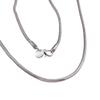 Popular 925 Silver Snake Bone Necklace 3MM, 40-75CM – Trendy In Europe & America