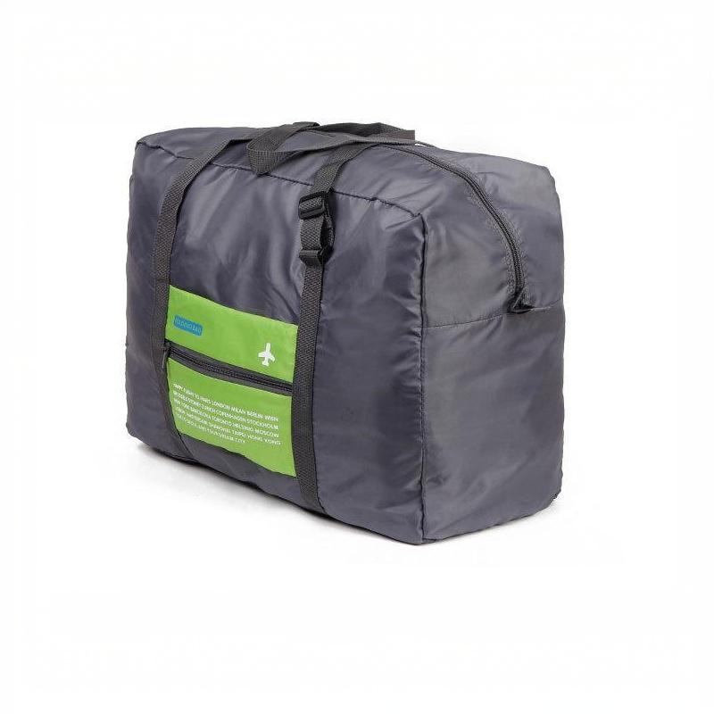 Waterproof Travel Bag Large Capacity Tear Resistant Nylon Folding Unisex Luggage Handbag for Family Vacation Short Trips