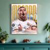 Mbappe 5D Diy Diamond Painting Round Diamond Diy Frameless Holiday Artwork Suitable For Home Office Wall Decoration