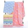 Baby Bath Towel Cover Blanket Gauze Children's Quilt Quality Infant Children's Pure Cotton 6 Six-layer Gauze Bath Towel110*110green Fish