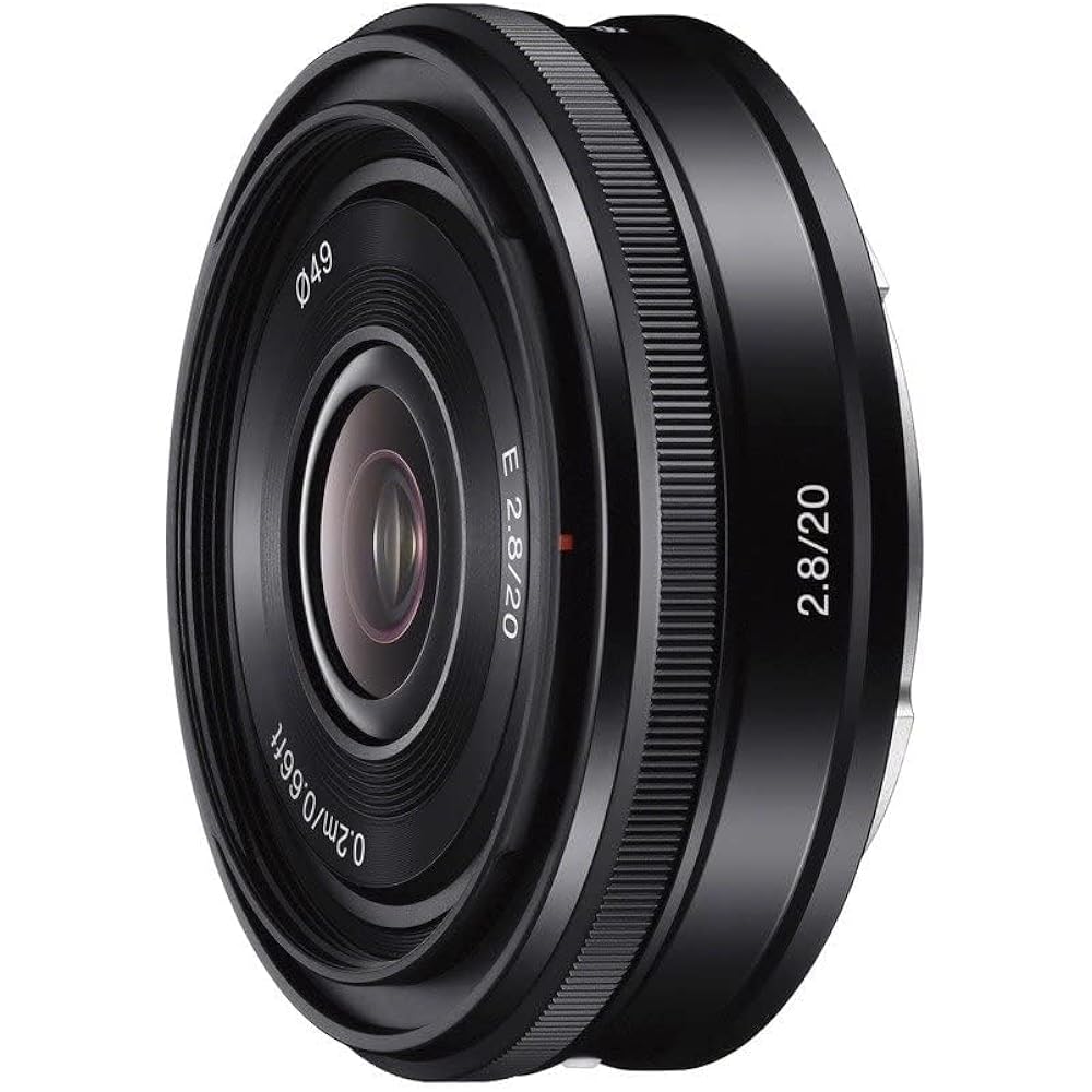 

SONY Single Focus Lens E 20mm F2.8 Sony E Mount for APS-C SEL20F28