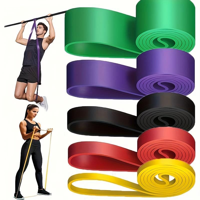 Resistance Bands Set, Pull Up Assist Bands Elastic Exercise Straps, Leg Training Fitness Bands For Home Gym Indoor Workout Equipment