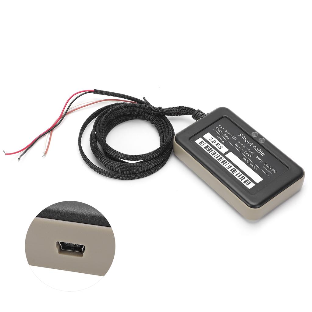 8 in 1 Vollchip-Diagnosescanner Kunststoffersatz für Cummins LKW Schwerlastfahrzeug