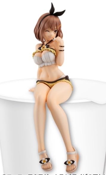 Ryza Figure Noodle Stopper "Atelier Ryza: Ever Darkness and the Secret Hideout" Official Approx. 15cm