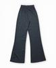Bonseullipi Stripe Flare Lounge Pants (Black)