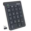 Ewin Numeric Numlock Wireless Number Connects To 3 or Shortcut Japanese Compatible with and Android Keypad, Bluetooth/2.4G Connection, Uninterlocked,