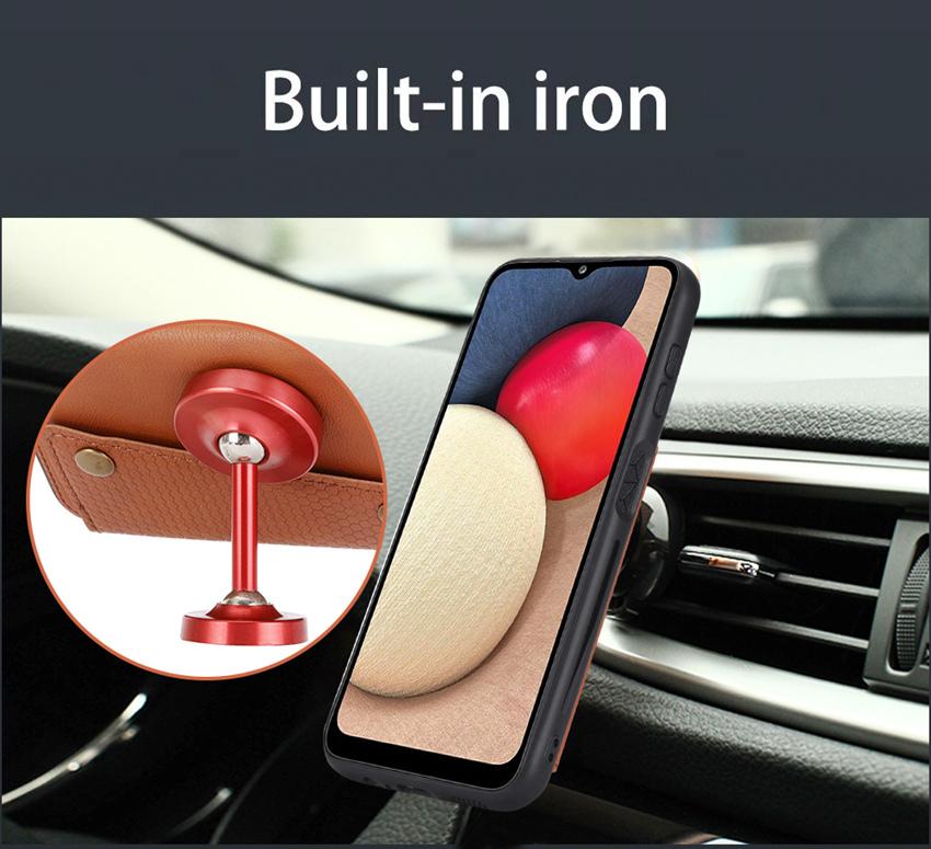 Flip Leather Card Pocket Holders Case For Samsung Galaxy Note 10 20 S8 S9 S10 S20 S21 S22 S23 Plus Ultra Magnetic Back Cover