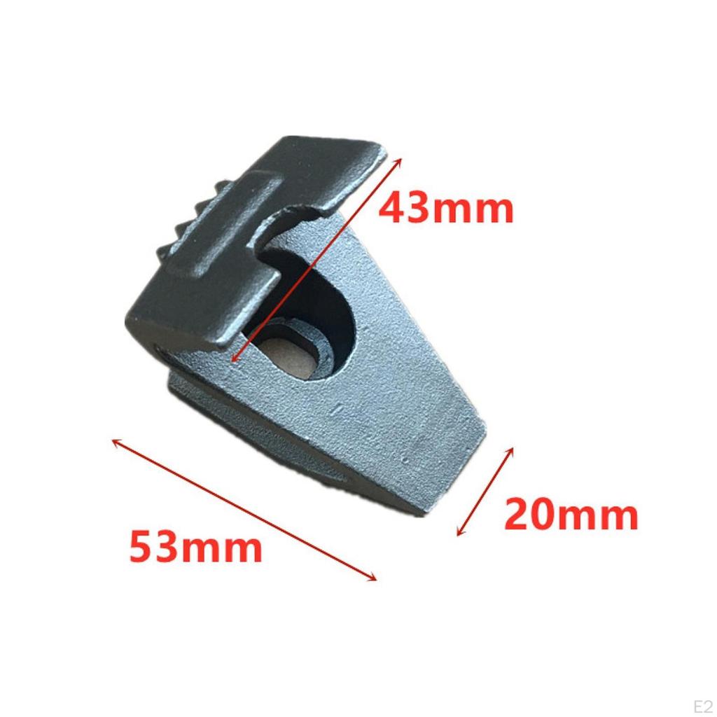 4Pcs Clamping Jaws Turntable Grippers Accessory Wheel Hub Fixing Clamp for Automotive Tire Changer