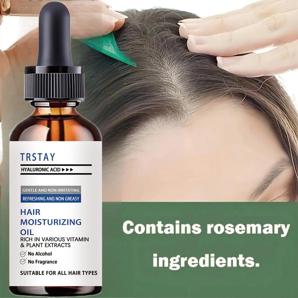Hårvekstvæske fremmer hårabsorpsjon, pleiende pleie Flytende fuktighetsgivende hårvekst essensiell olje Hårpleie essensiell olje