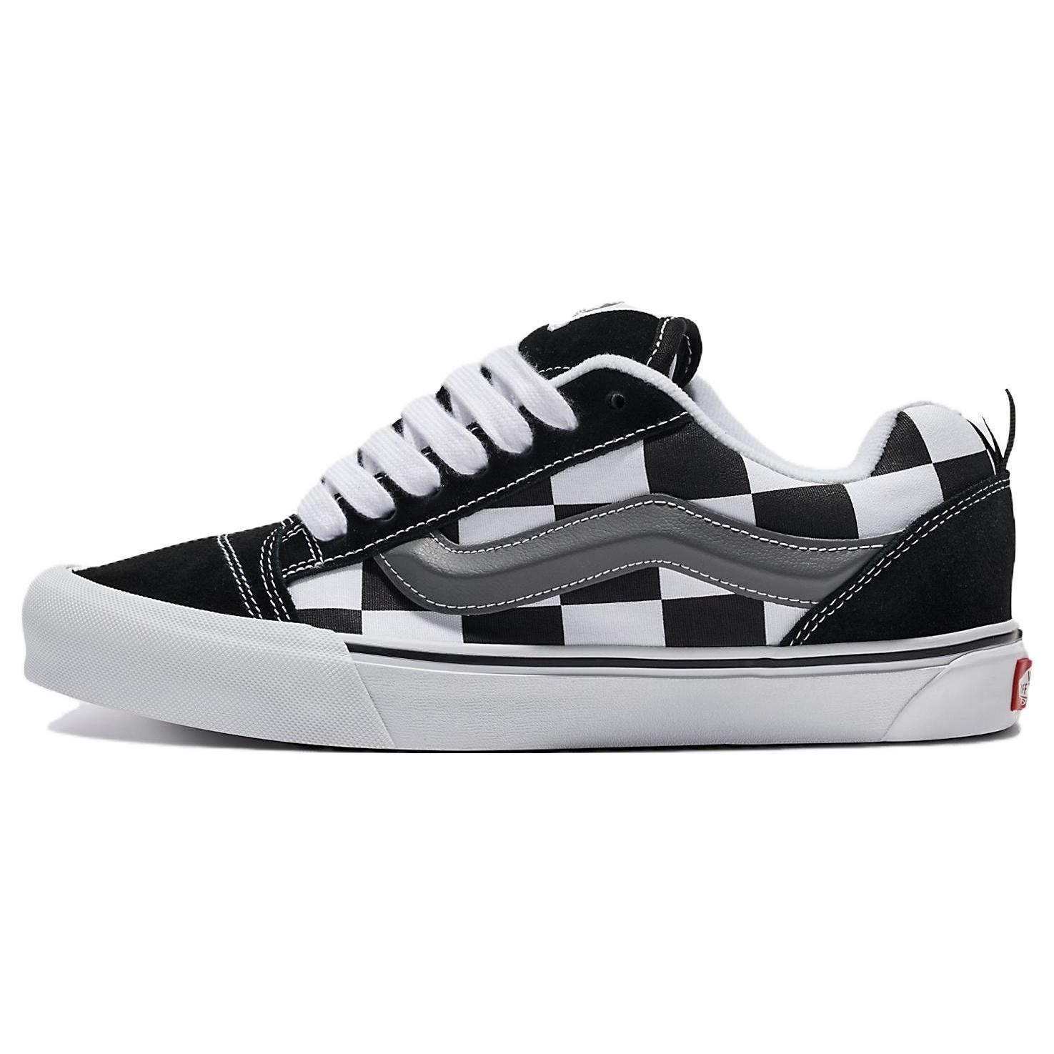 Vans Knu Skool Mega Check Black White Unisex VN0009QCCJJ EU 36