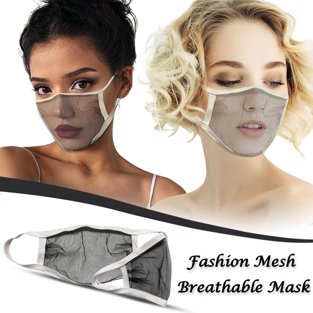 Adult Mesh Breathable Mask Washable Reusable Pollution Cover Face
