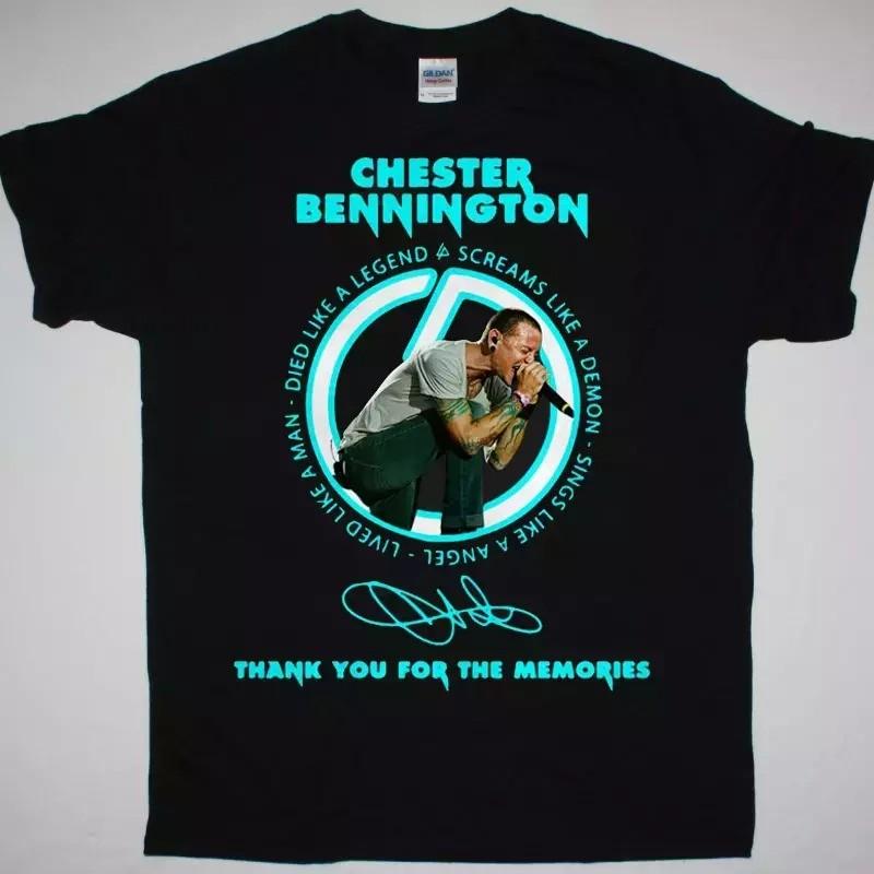 

Честер Беннингтон Спасибо За Воспоминания Футболка Полный Размер S-5XL Унисекс Футболка L