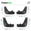 4 BUC Apărători de noroi auto Apărători de stropi Apărători de noroi Apărători de noroi auto Compatibile cu Mazda 6 GJ GL Atenza 2013 2014 2015 2016 2017 2018 2019