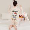 2026 New Girls' Spring & Autumn Long Sleeve Cotton Pajama Set – Princess Style for Medium & Large Children