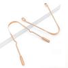 Portable Pure Copper Tongue Scraper and Cleaner Tool
