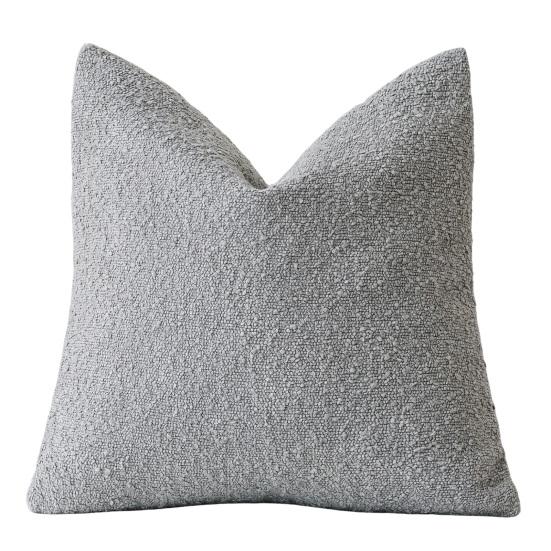 Textured Cushion Cover Boucle Cover, Cozy Throw Pillow Case, Decorative Solid Color for Sofa Couch Living Room Bedroom, 18 x Inch Cases