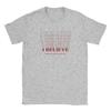 Horror TV Series SStranger I Believe 100 Cotton T Shirt For Unisex Summer  Vintage TShirts O Neck Plus Size Custom Logo Clothes