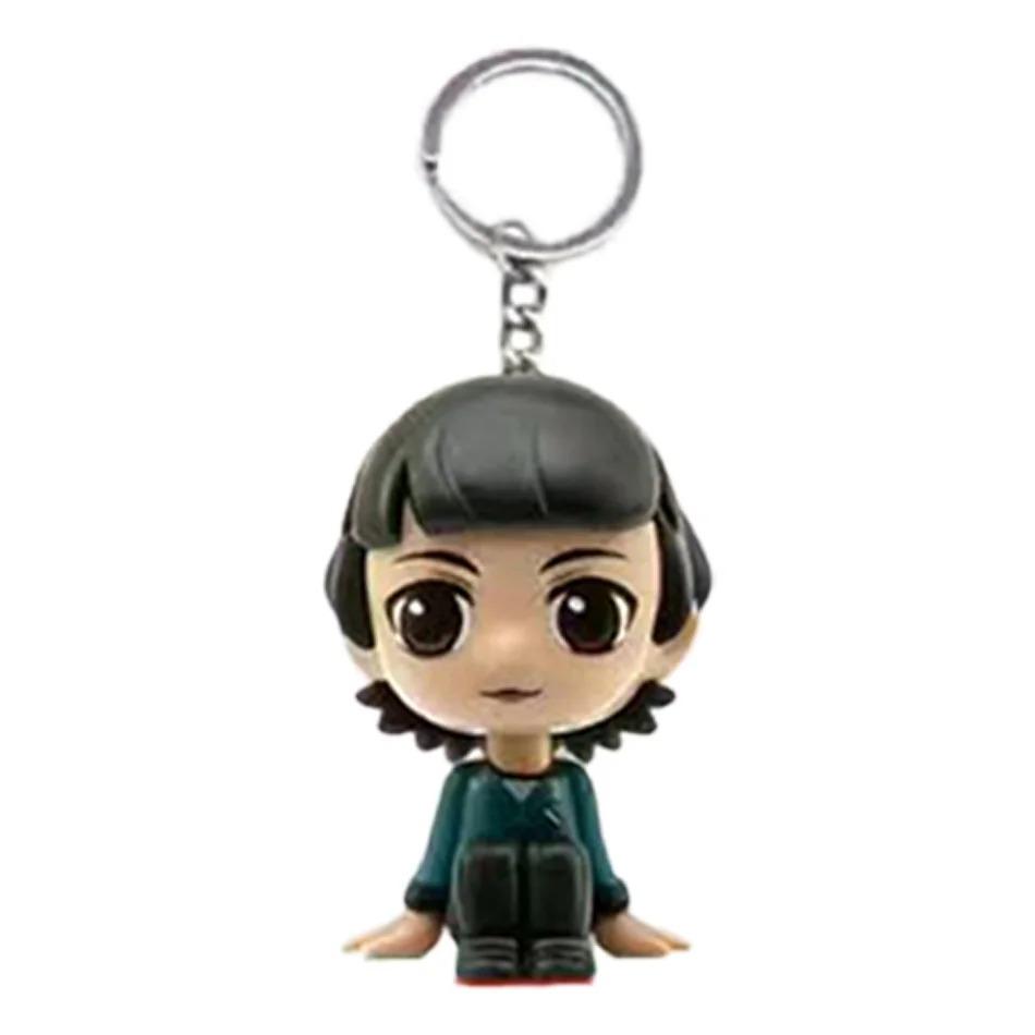 8Pcs Mini Portable Keychains Cute Creative Bag Charms For Kids Unique Vinyl Figures Gifts