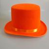 Sombrero de Copa de Mago para Cosplay Fieltro Gorro de Mago Accesorio para Disfrazar Adultos Adolescentes