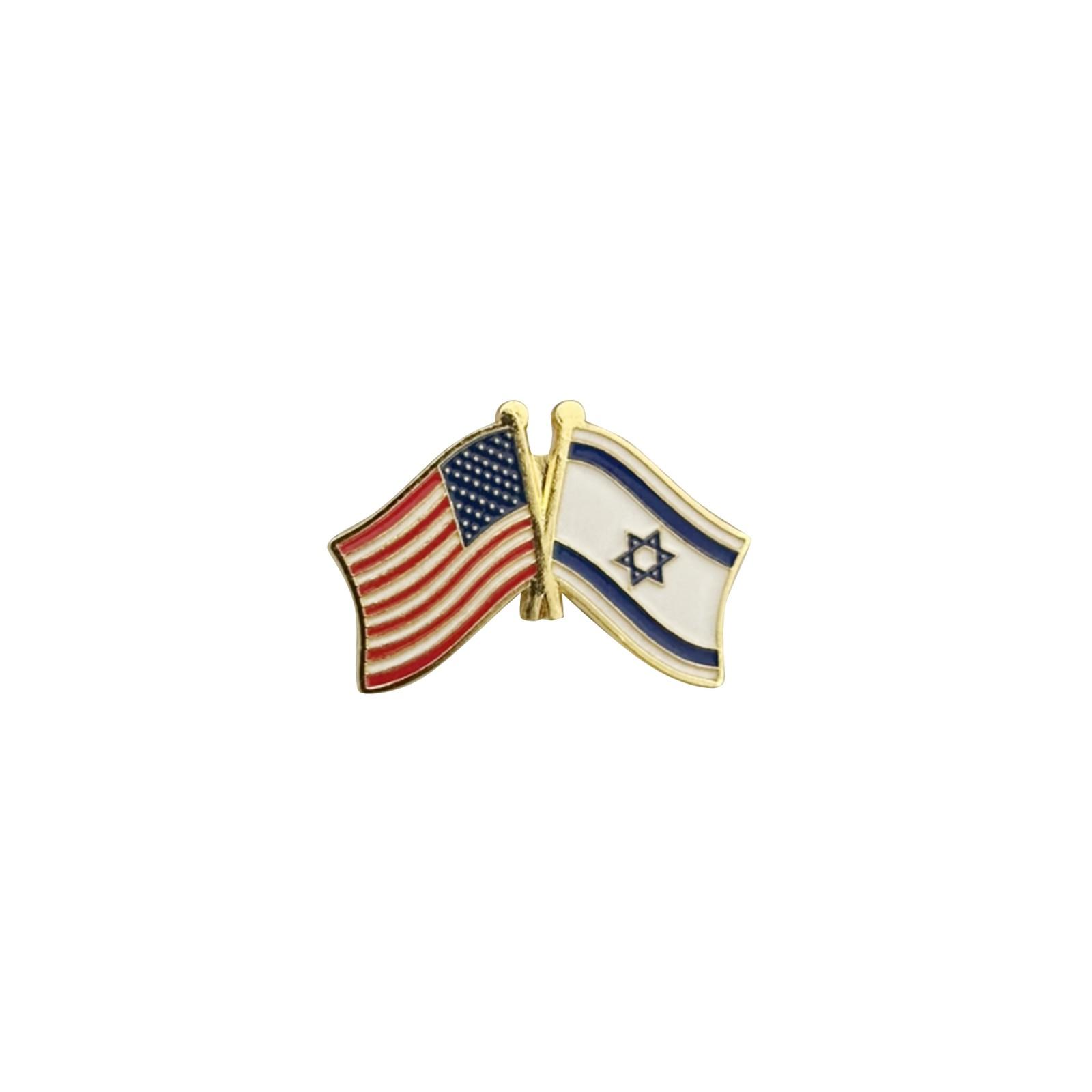 

Lsrael Flag Pin Pin Brouch Badge Bind Pin One Size