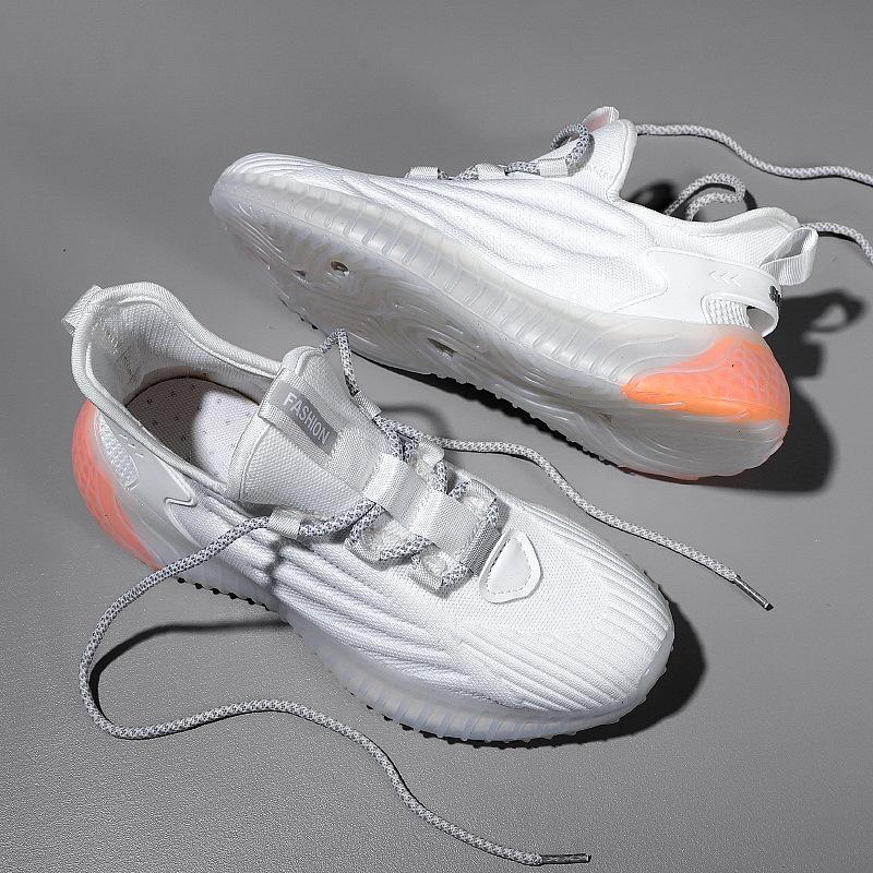 

Size 39-44 Spring and summer fly-woven sneakers dad shoes men s shoes casual sports mesh Korean version breathable coconut shoes 44