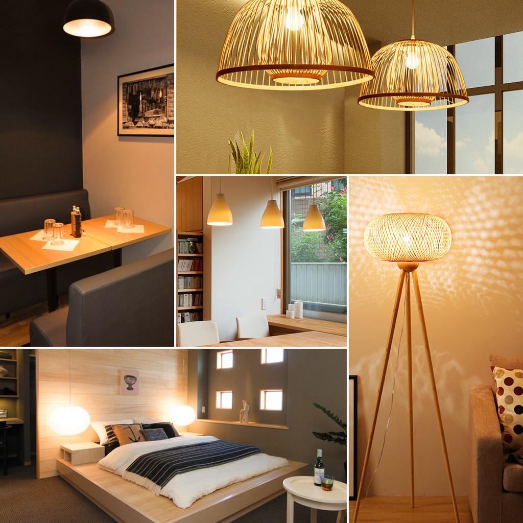 LVWIT LED Bulbs, E26 Base, 6W Filament Bulbs, 60W Equivalent, 2700K Warm White, A60, 806LM, Clear Type, Retro Light Bulbs, PSE Certified,