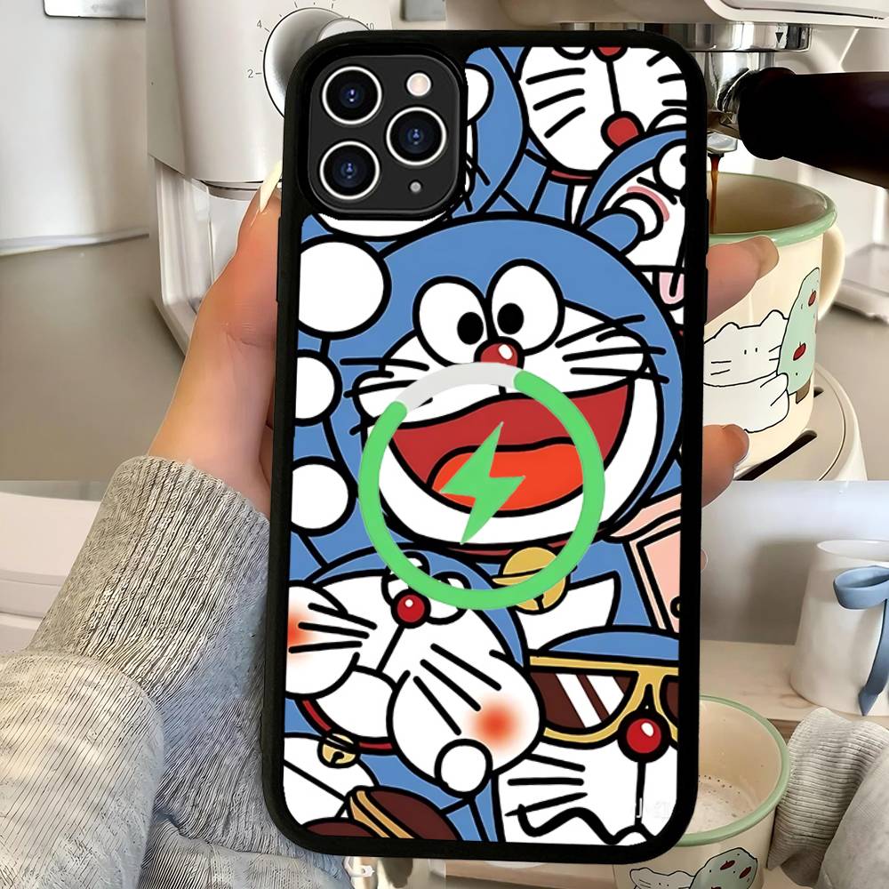 Cartoon D-Doraemons For Magsafe Magnetic Wireless For IPhone 16 15 14 13 12 11 17 Pro Max Plus Phone Case