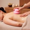 Tasses Chinoises - SPRINGOS - Lot de 4 - Caoutchouc - Rose - Massage et Soins du Corps