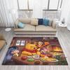 Winnie The Pooh Cartoon Pattern Rug, Bedroom Play Mat, Bedroom Decor Rug, Living Room Rug, Crawling Mat, Gift Rug