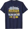Michigan Wolverines 2026 National Champs Men's Basketball T-Shirt
