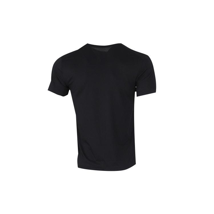 Nike Pro Solid Color Casual Printing Round Neck Pullover Short Sleeve Black Men's CJ4612-010