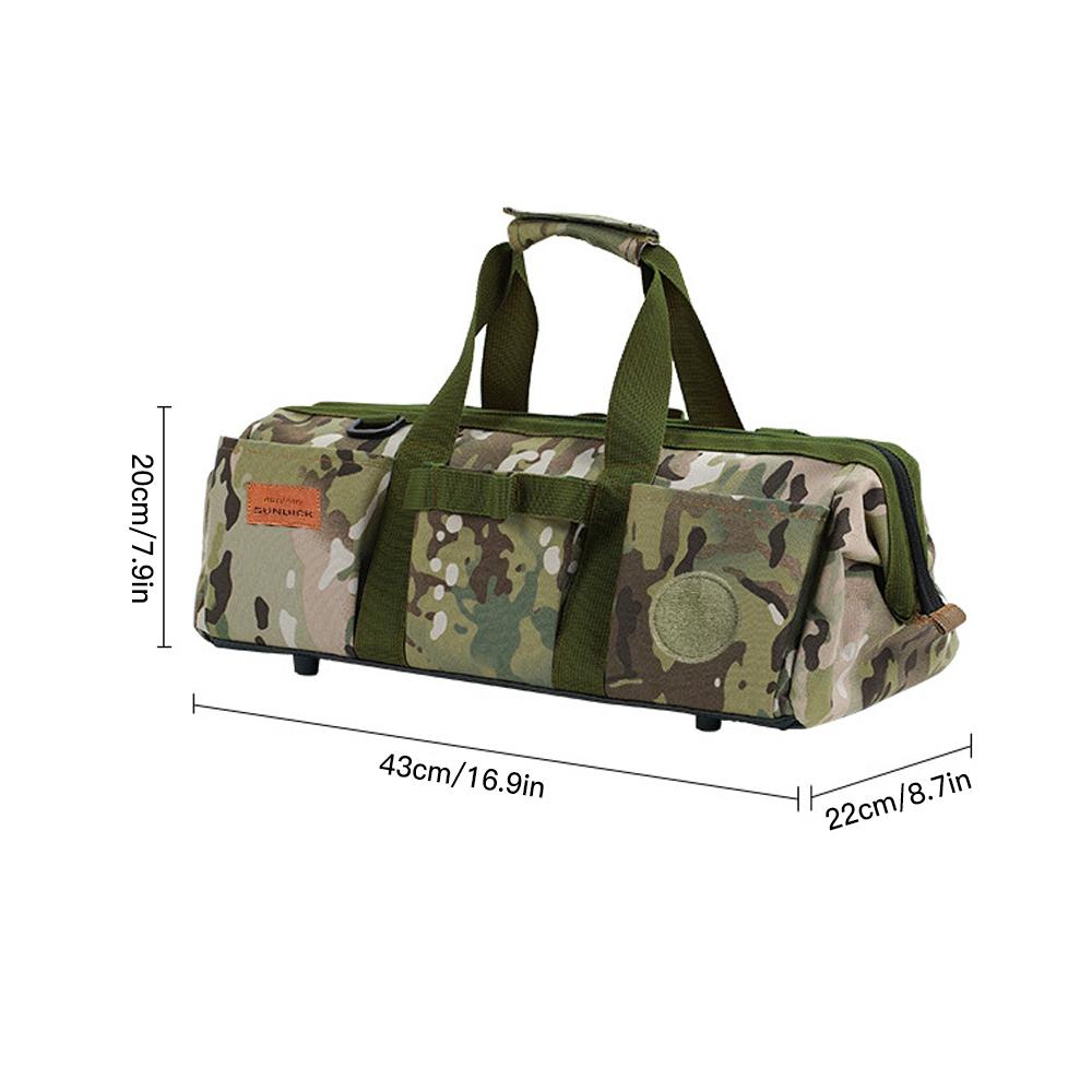 Outdoor Tool Bag Portable Water-resistant Camping Tool Bag Storage Pouch Tote Organizer Bag
