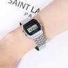 Simple Retro Digital Watch Metal Wristwatch Couple Student