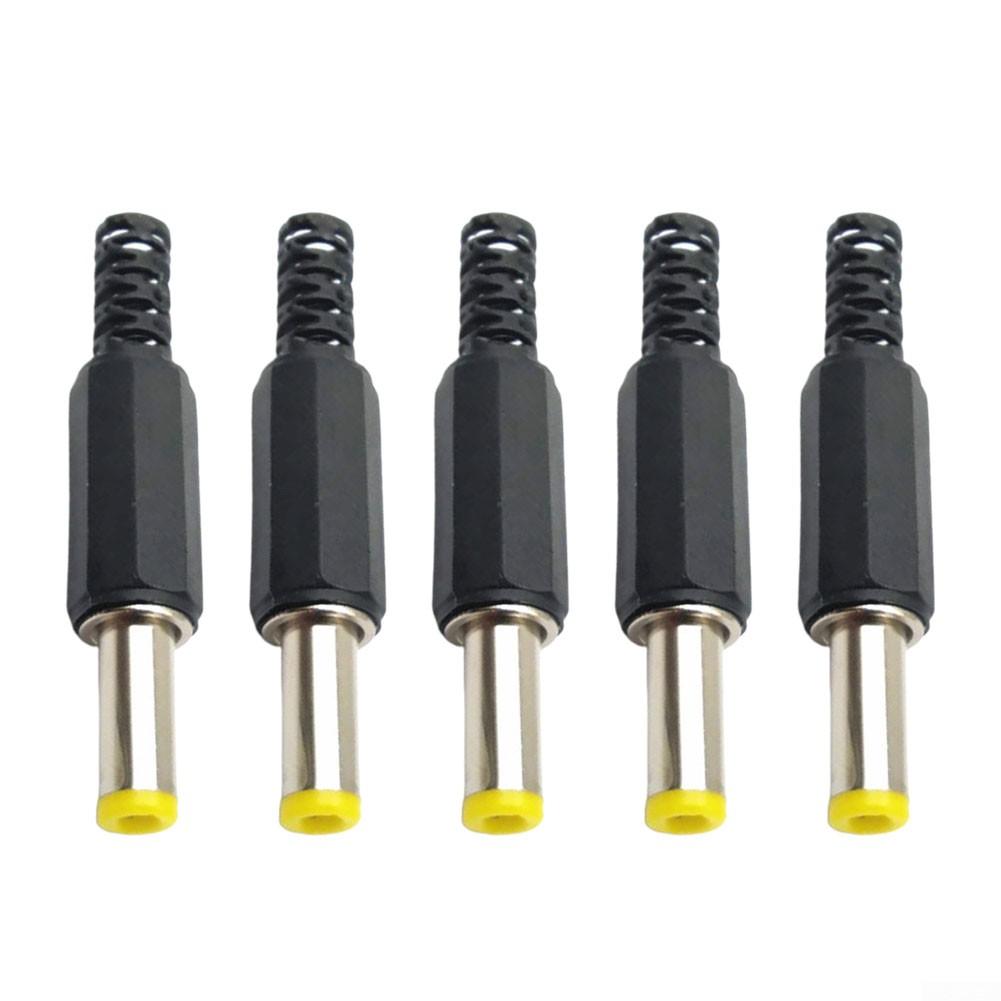 Netzteile DC-Steckerkopf-Überwachungskameras Gelbe Soundgabel